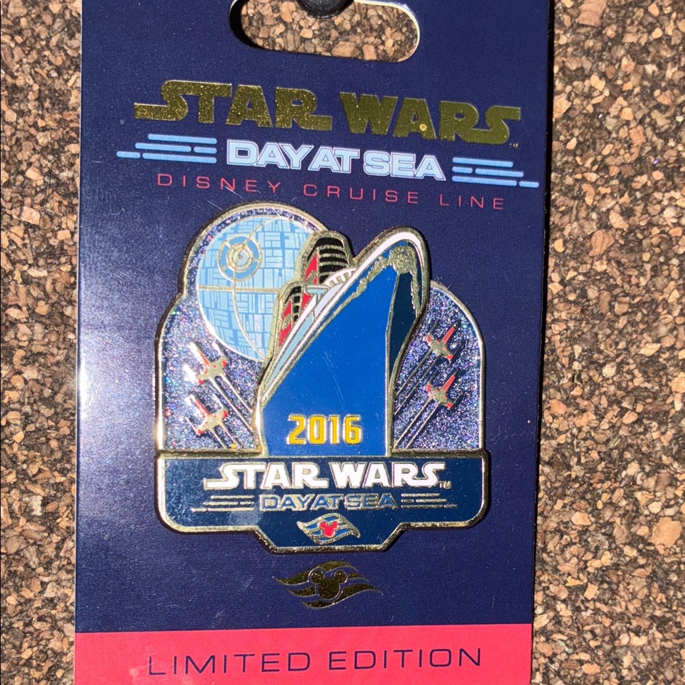 Star Wars Day at Sea 2016 Blue and Gold Pin